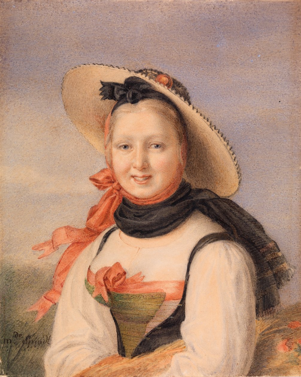 Portrett av en jente av de Spindt