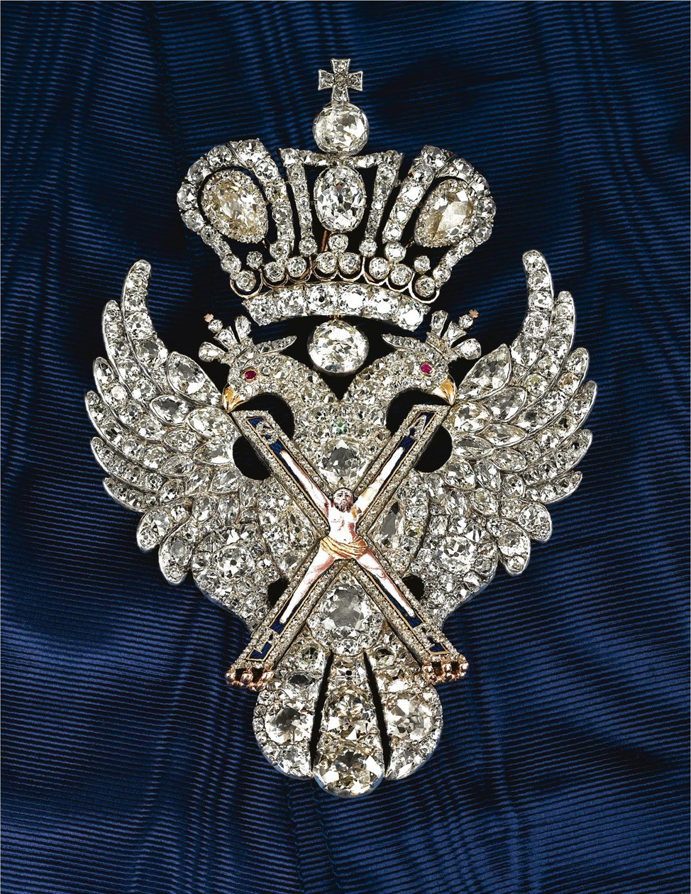 Merke av St. Andreas apostelen den førstekalte orden, ca. 1800 av decorations and medals Orders