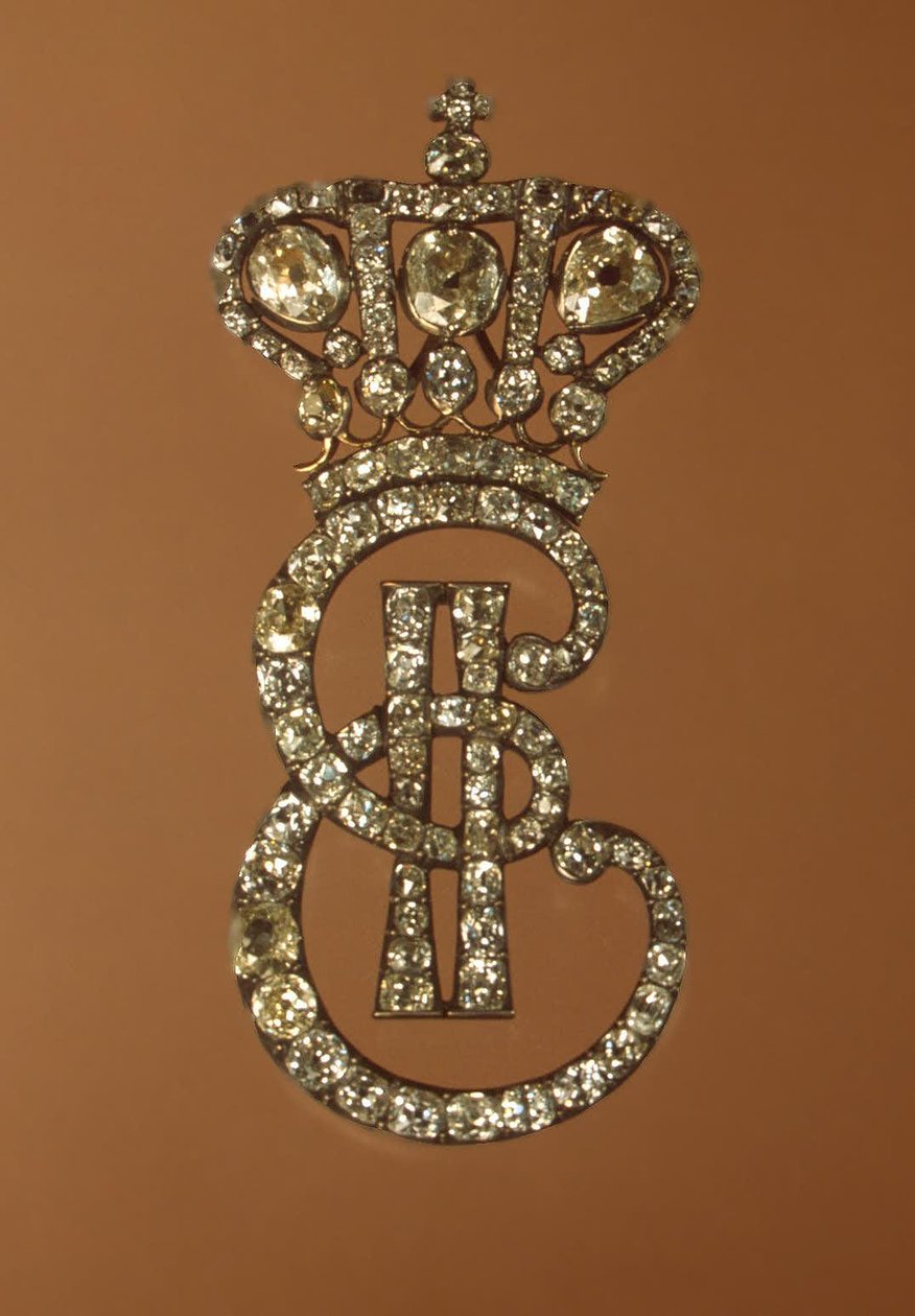 Catherine IIs monogram for tjenestepikene, mellom 1775 og 1780 av decorations and medals Orders