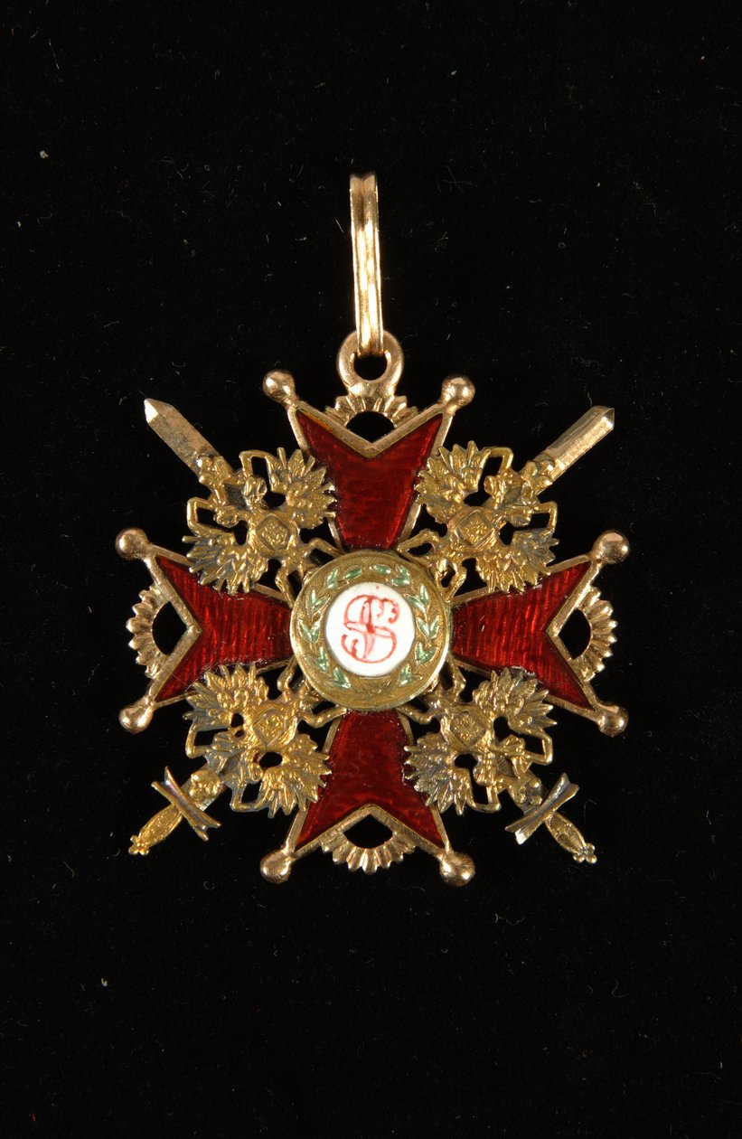 Merket for St. Stanislaus orden, tredje klasse av decorations and medals Orders