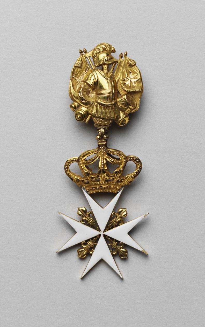Det maltesiske korset til Maria Fyodorovna, slutten av 1700-tallet av decorations and medals Orders