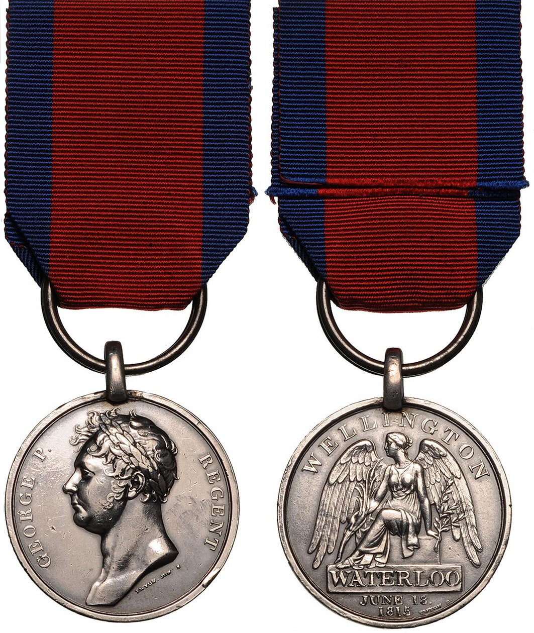Waterloo-medaljen av decorations and medals Orders