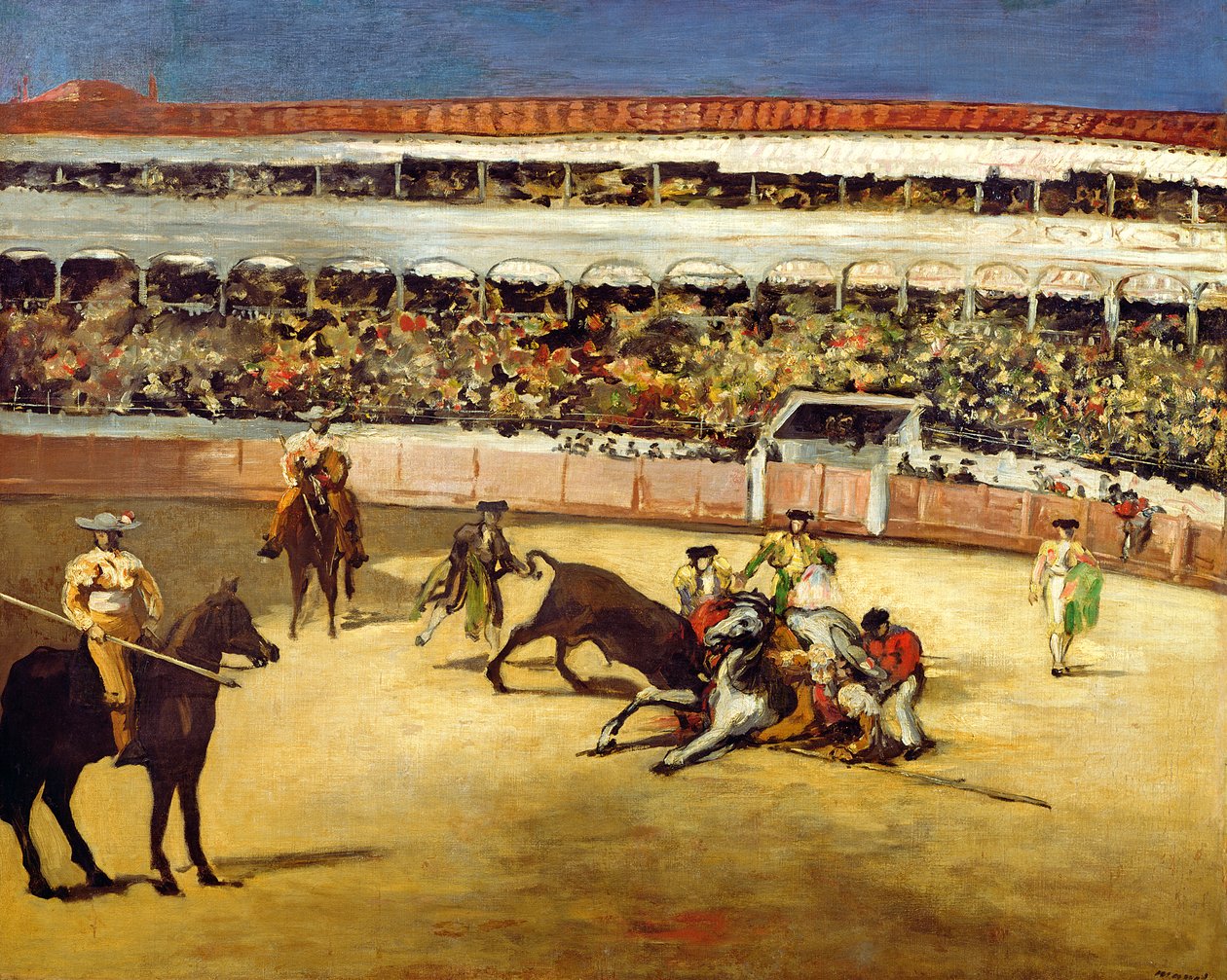 Tyrekamp, 1865 av Édouard Manet