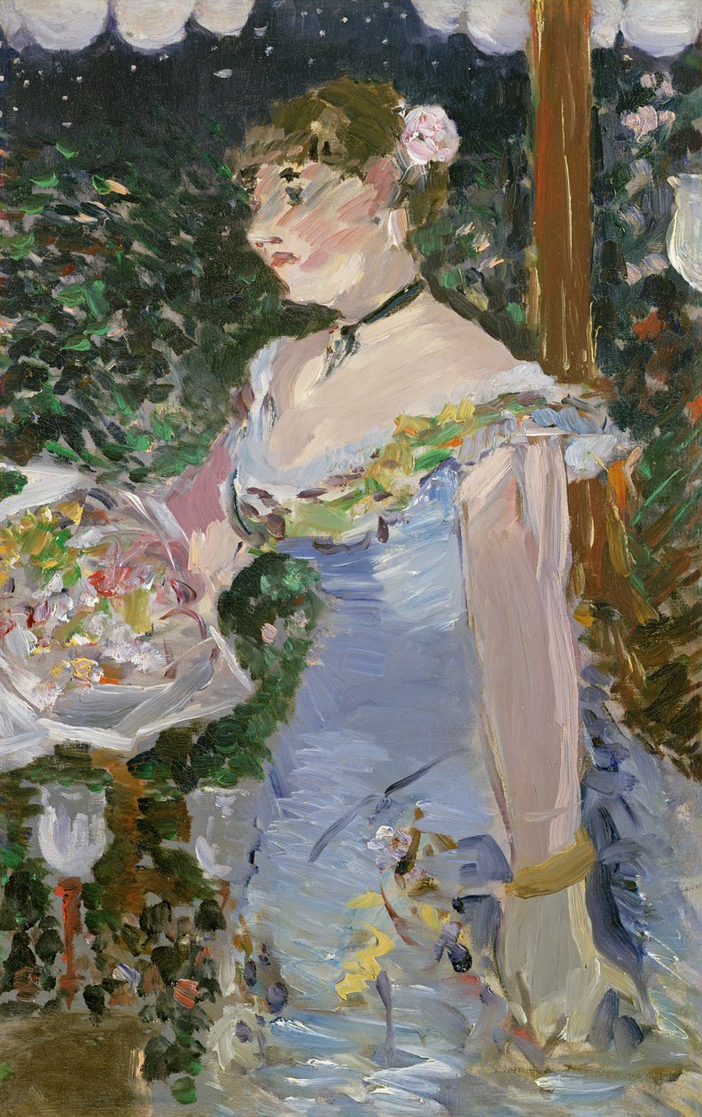 Kafékonsertsanger av Édouard Manet