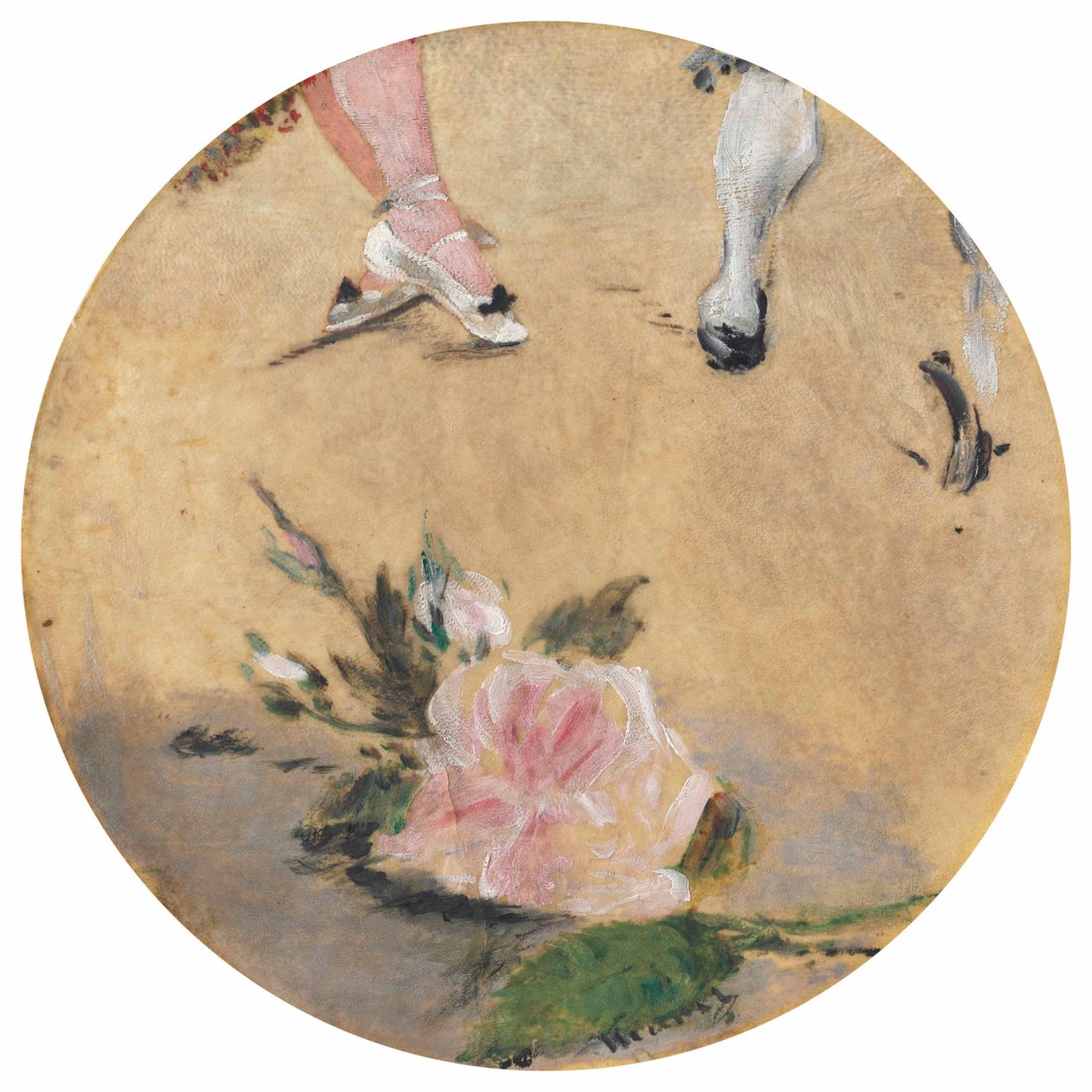 Ballett sko av Édouard Manet
