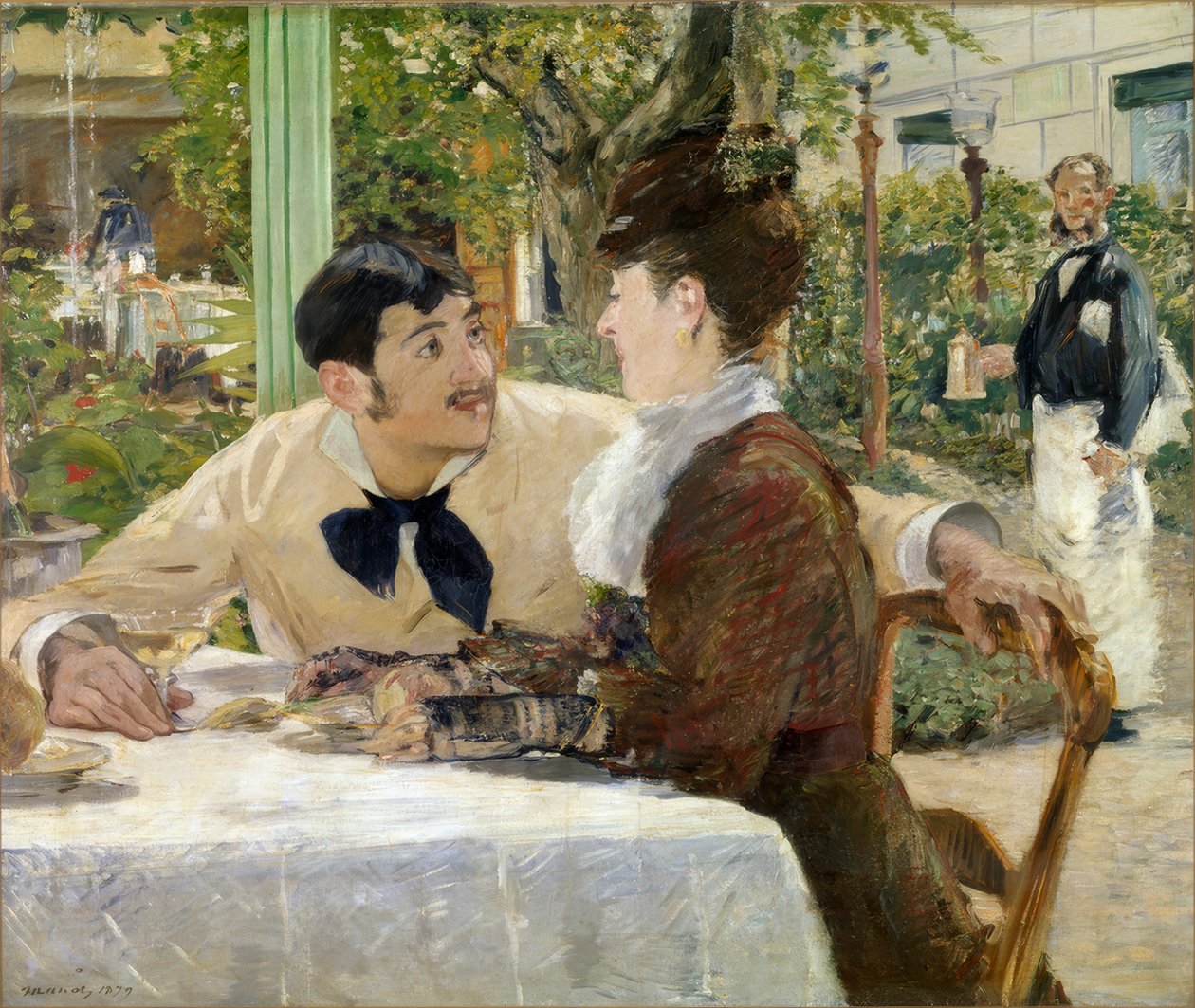Hos far Lathuille av Édouard Manet