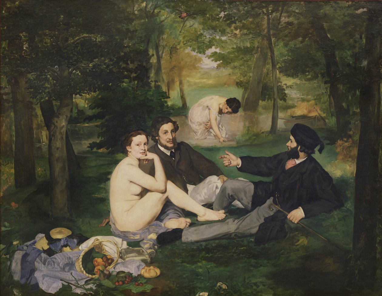 Lunsj på gresset av Édouard Manet
