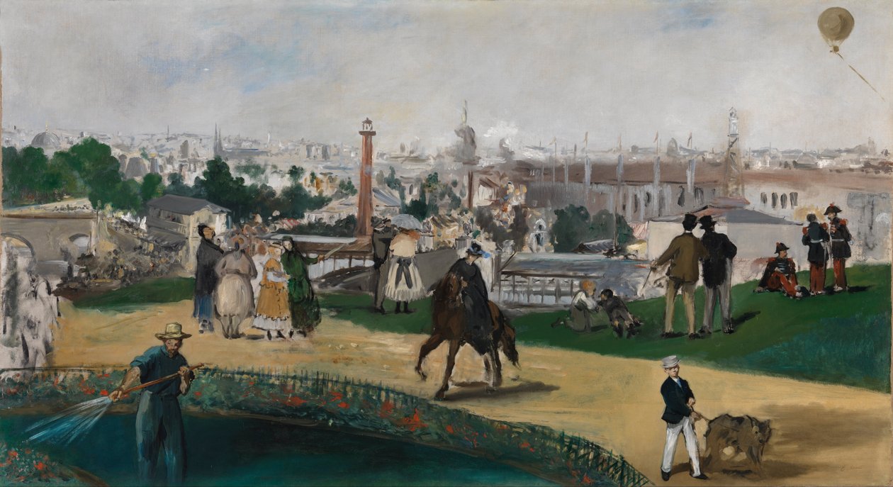 Fra Verdensutstillingen i Paris i 1867 av Édouard Manet