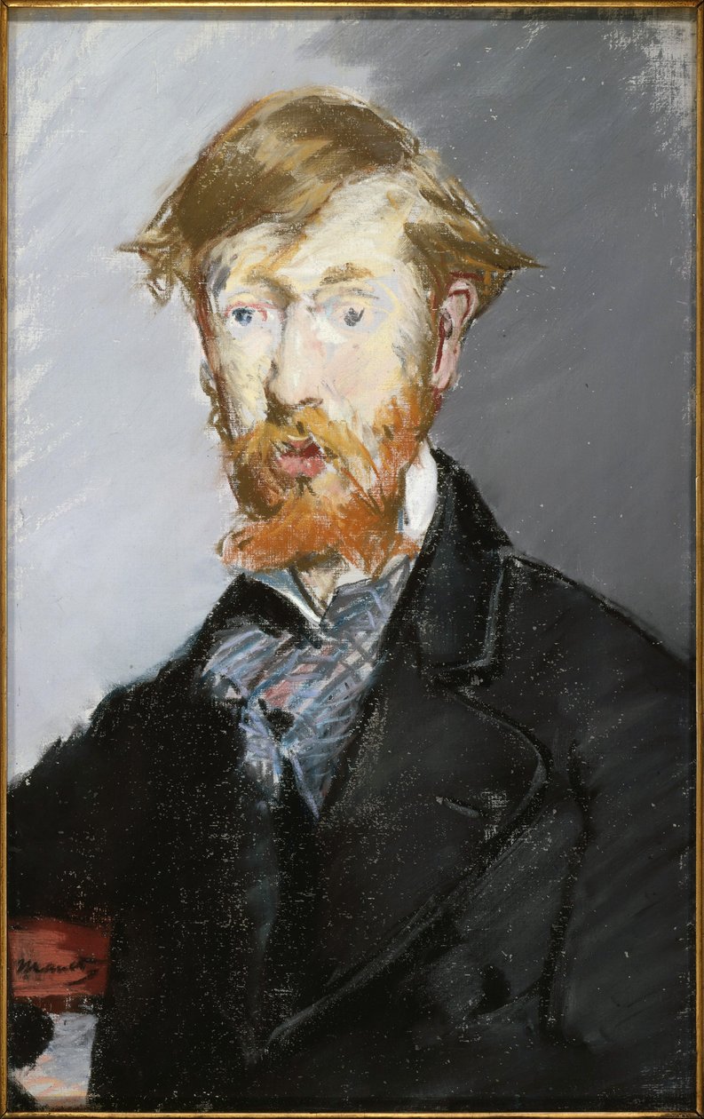 George Moore av Édouard Manet