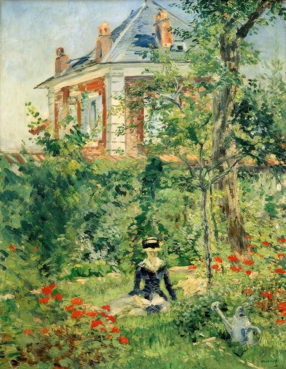 I Bellevue-hagen av Édouard Manet
