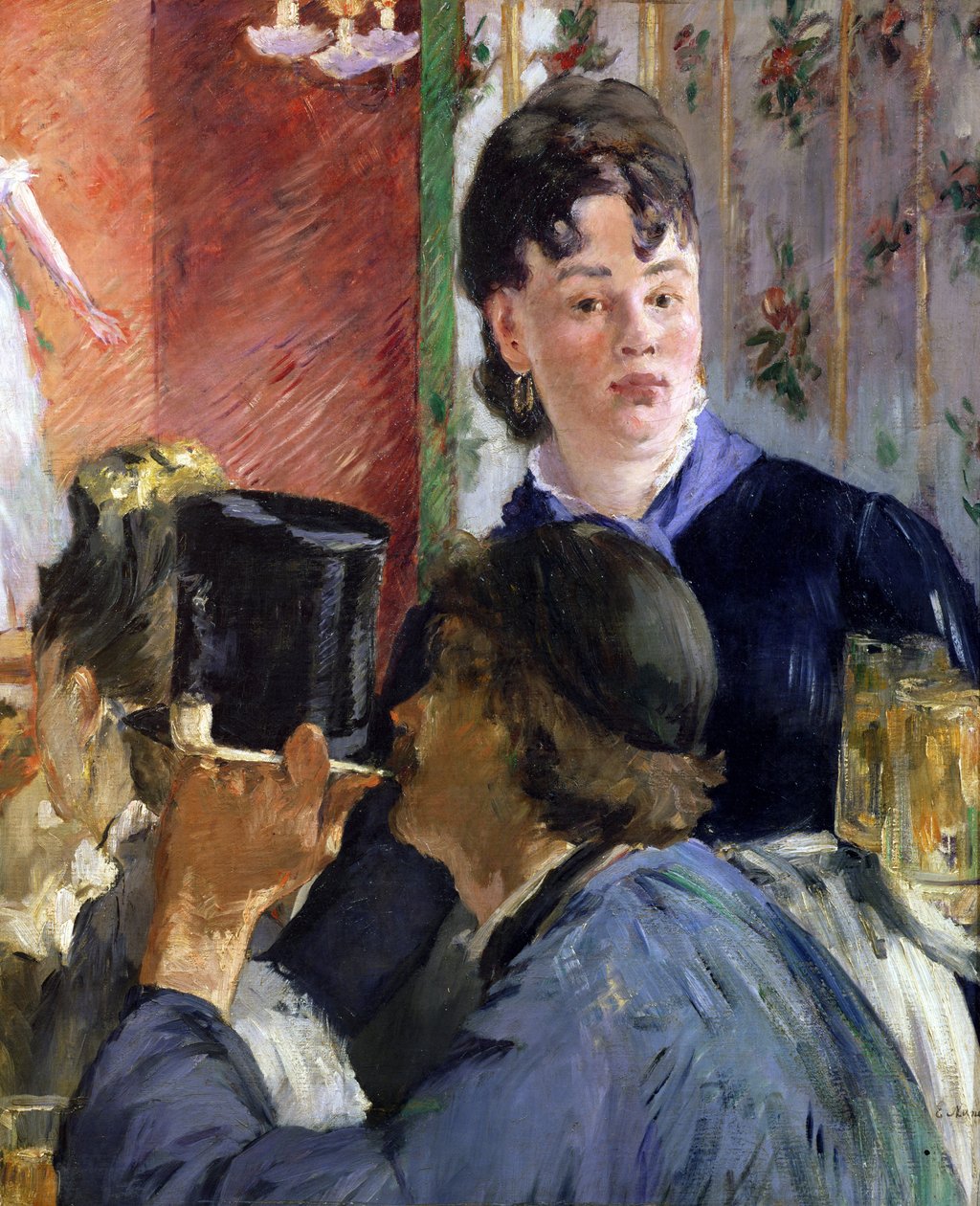 The Waitress of Bocks, 1878-79 av Édouard Manet