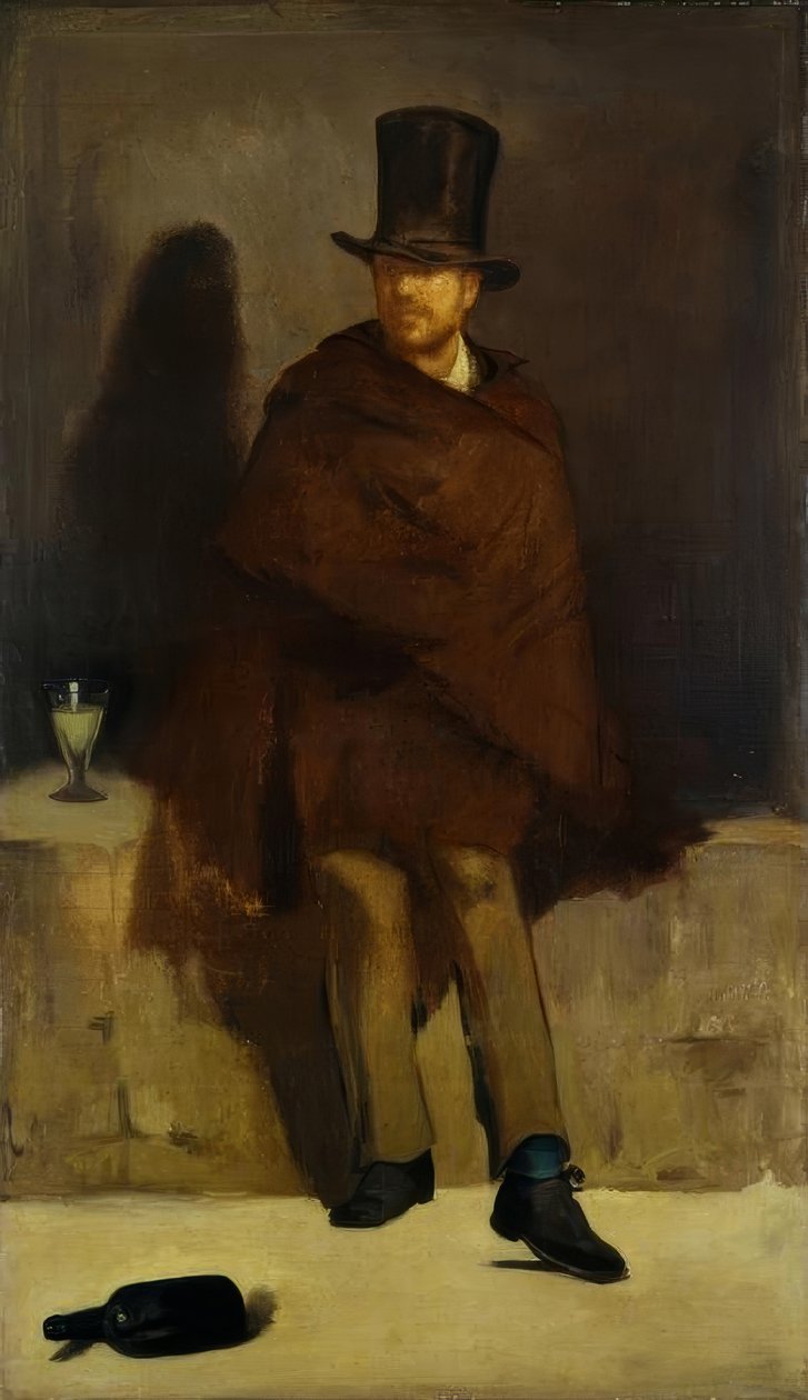 Absintdrikkeren av Édouard Manet