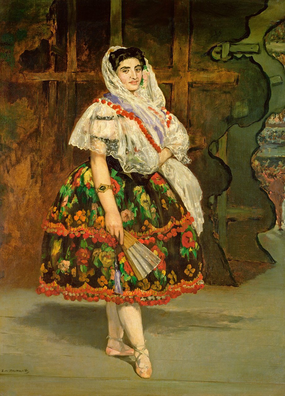 Lola av Valencia, 1862 av Édouard Manet