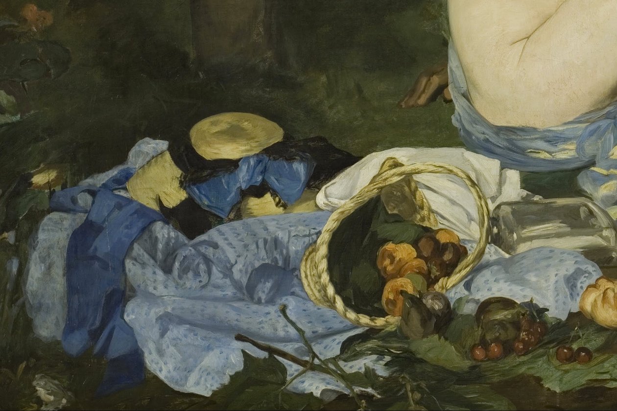 Lunsj på gresset av Édouard Manet