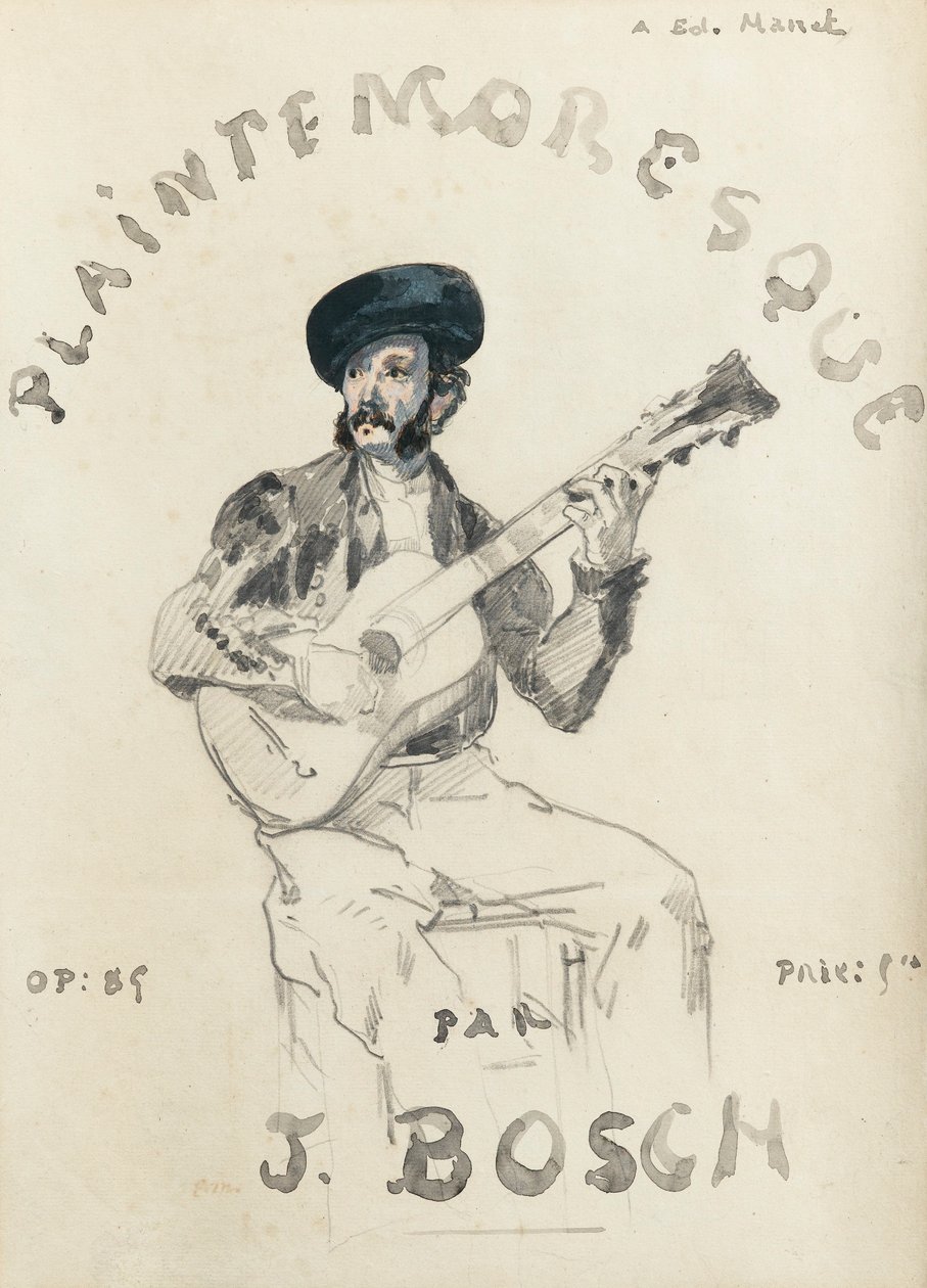 Plainte Moresque av Édouard Manet