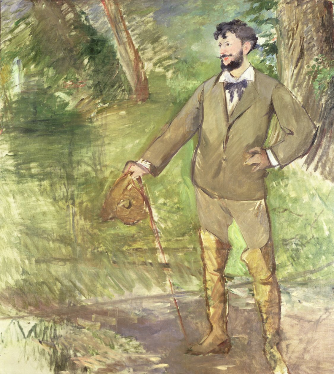 Portrett av Emile-Auguste Carolus-Duran (1838-1917) ca. 1876 av Édouard Manet