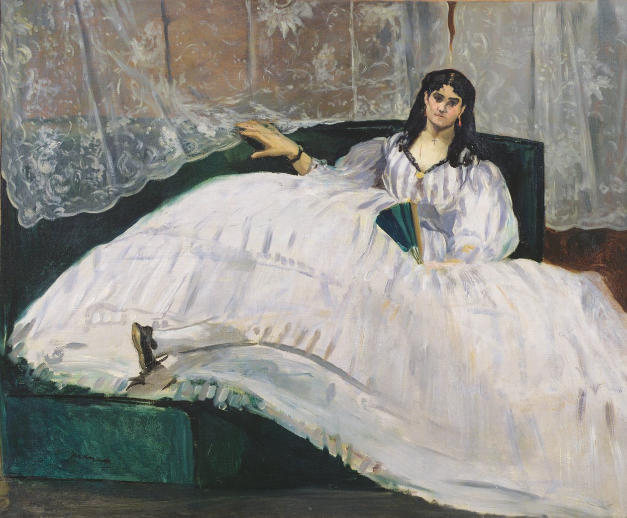 Portrett av Jeanne Duval, 1862 av Édouard Manet