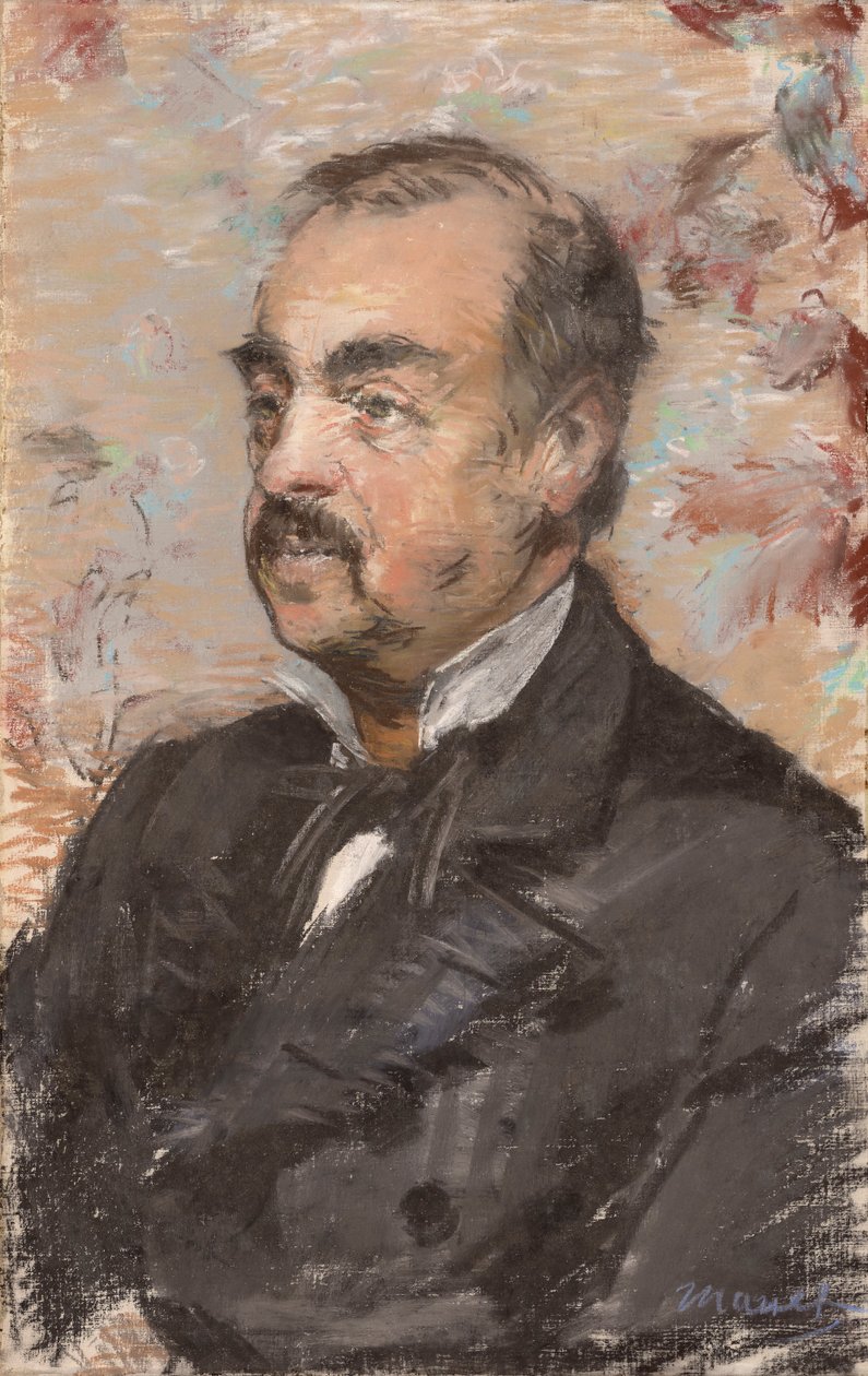 Portrett av Julien de la Rochenoire av Édouard Manet