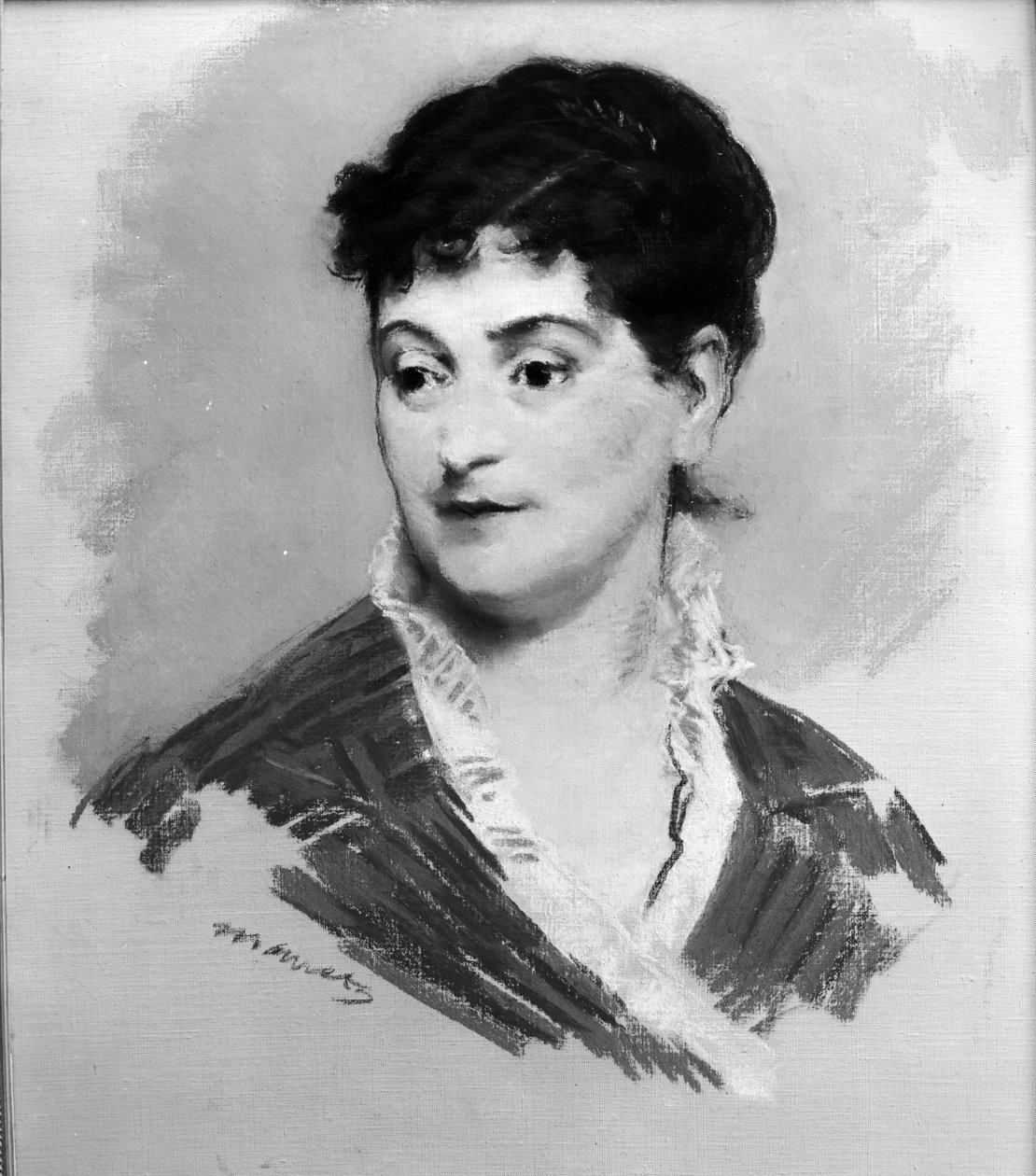 Portrett av Madame Emile Zola, 1874 (pastell på lerret) av Édouard Manet