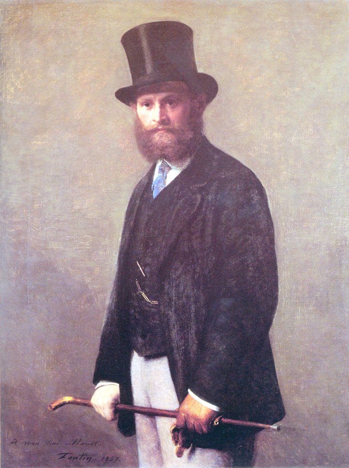 Portrett av Édouard Manet av Édouard Manet