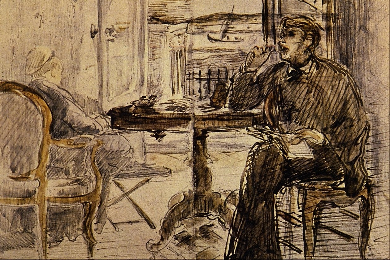 Seaside Villa av Édouard Manet