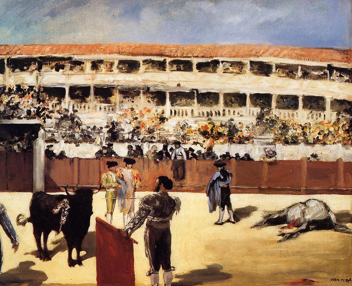 Tyrefektingen av Édouard Manet