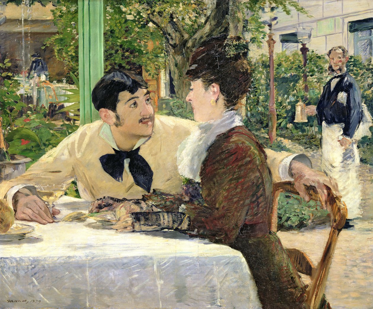Hagen til Pere Lathuille, 1879 av Édouard Manet