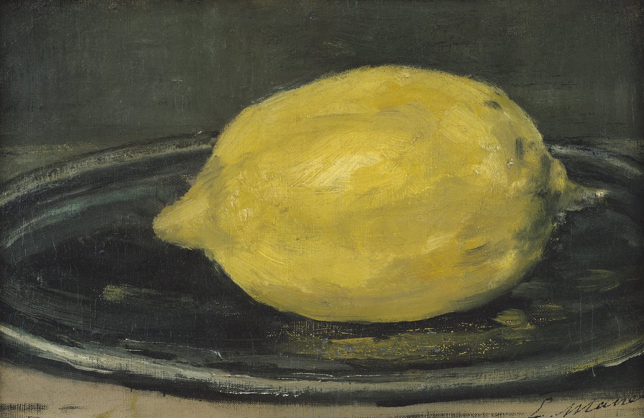 Sitronen, 1880 av Édouard Manet