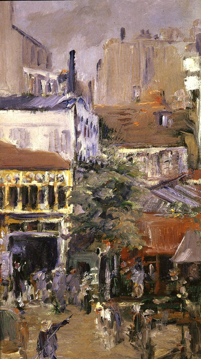 Visning tatt nær Place Clichy (Rue) av Édouard Manet