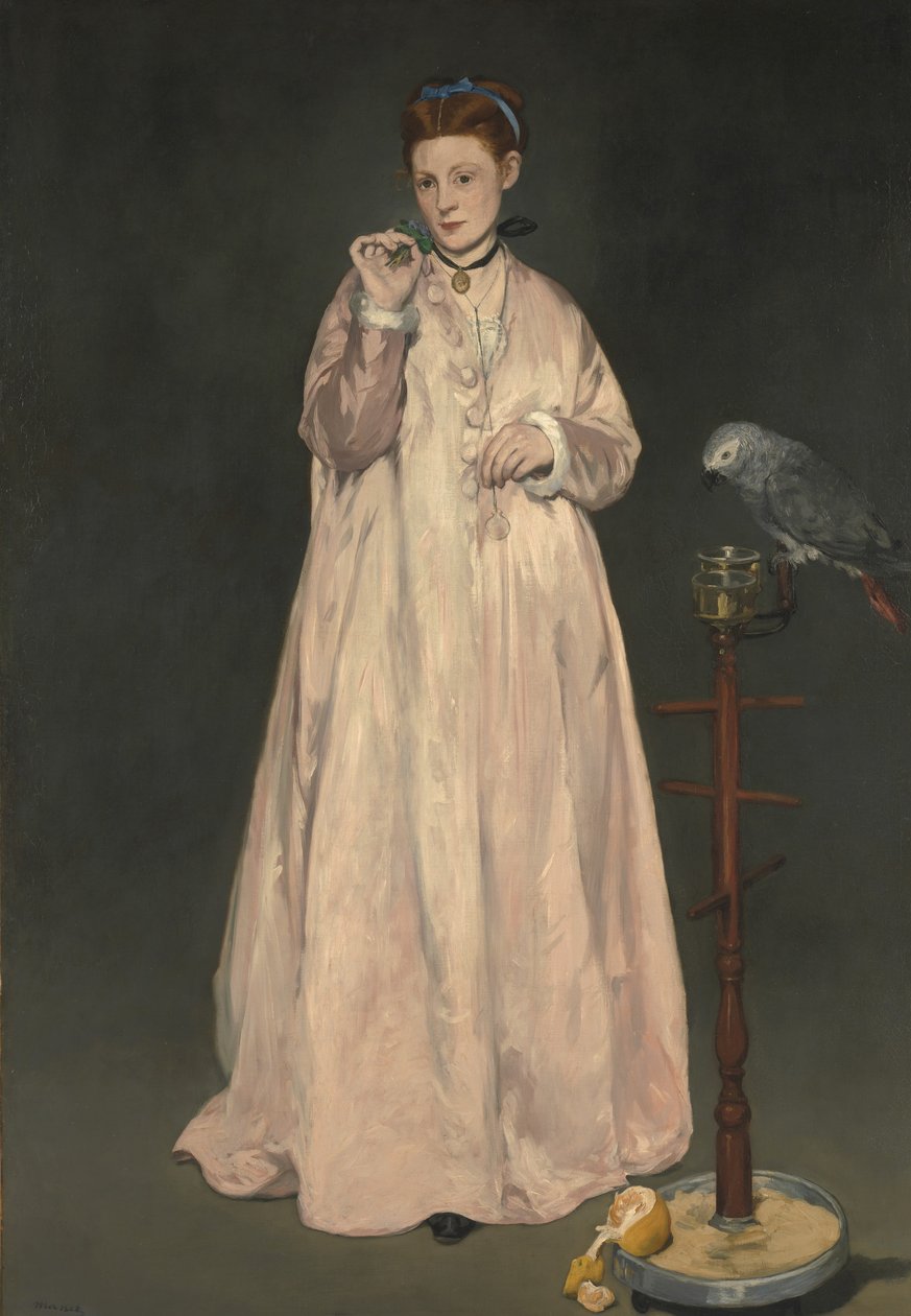 Ung dame i 1866 av Édouard Manet