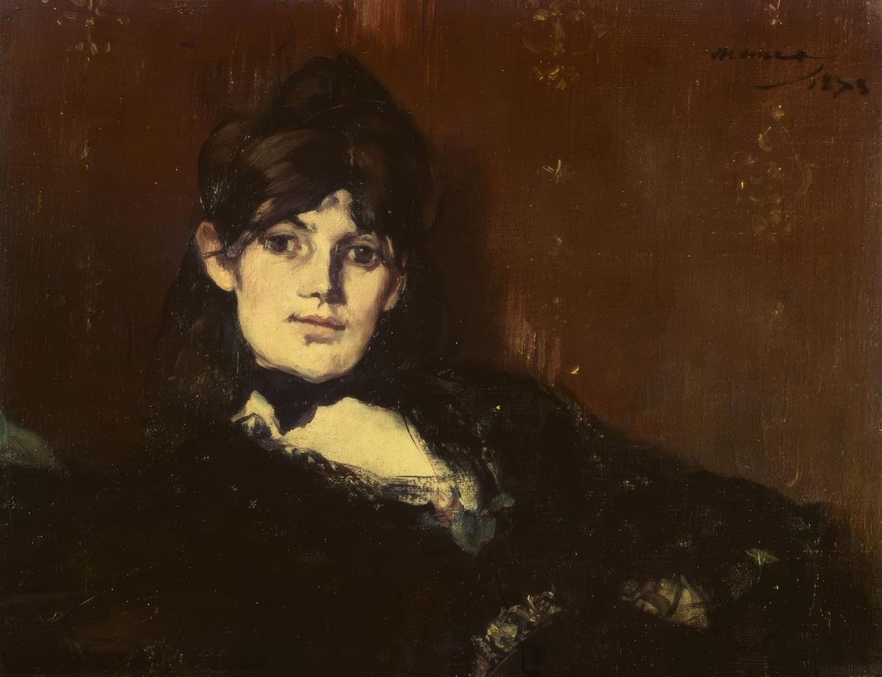 Berthe Morisot forlenget av Édouard Manet