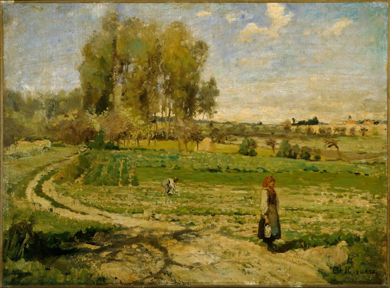Giverny av Camille Jacob Pissarro