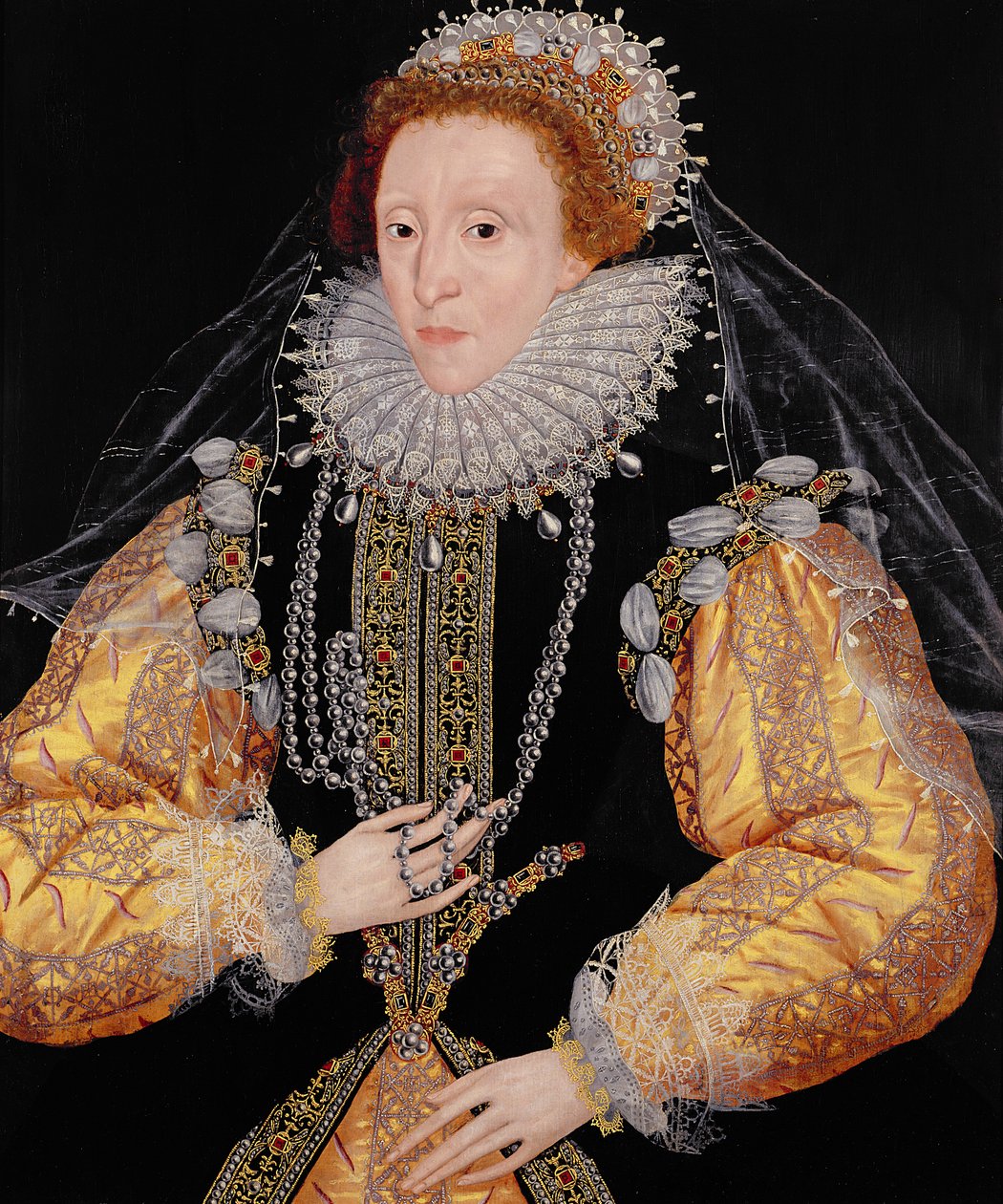 Portrett av dronning Elizabeth I, ca. 1586 av Federico Zuccari or Zuccaro