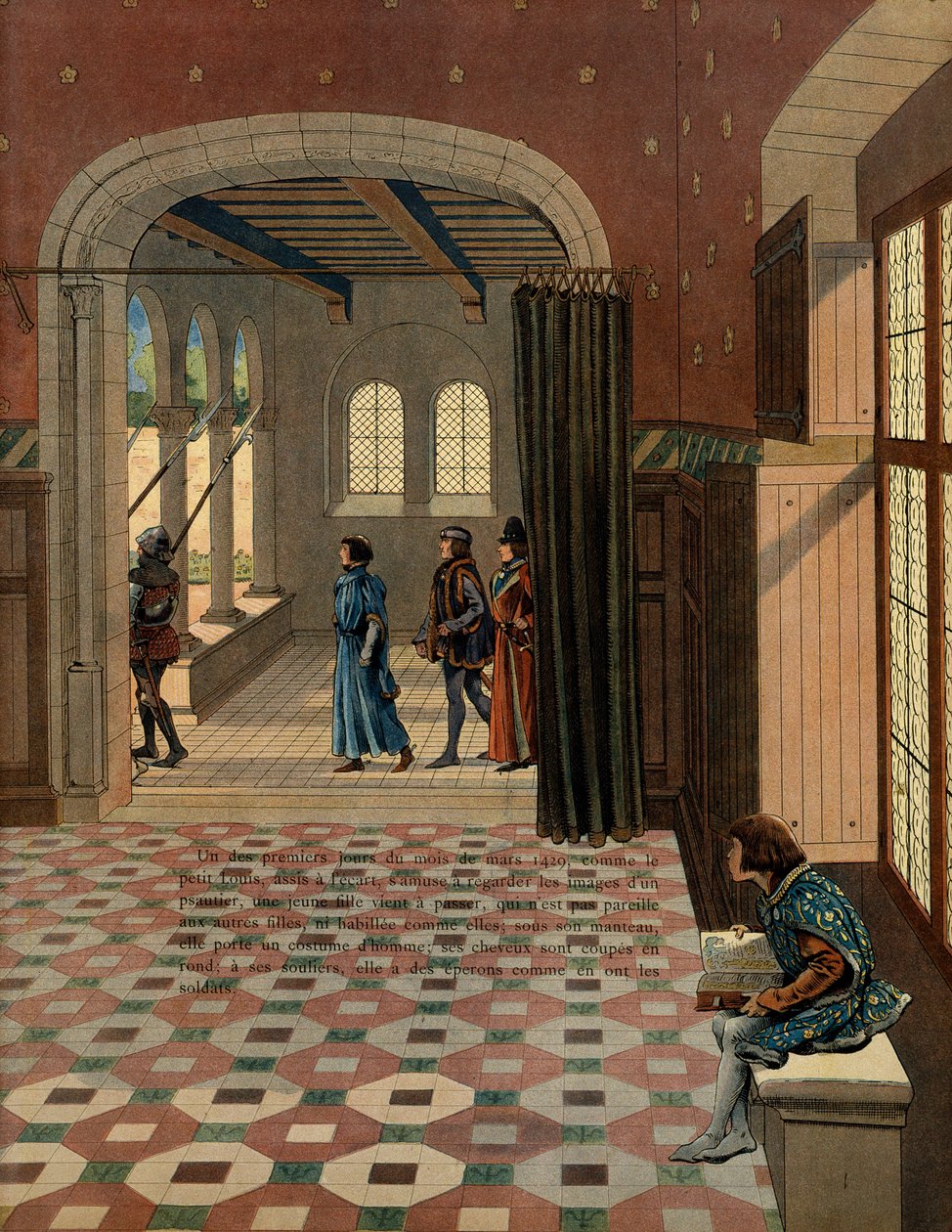 Historien til Frankrike i middelalderen: Delfinen (den gang kong Ludvig XI kalte den forstandige av pseudonym for Onfray de Breville Jacques Job