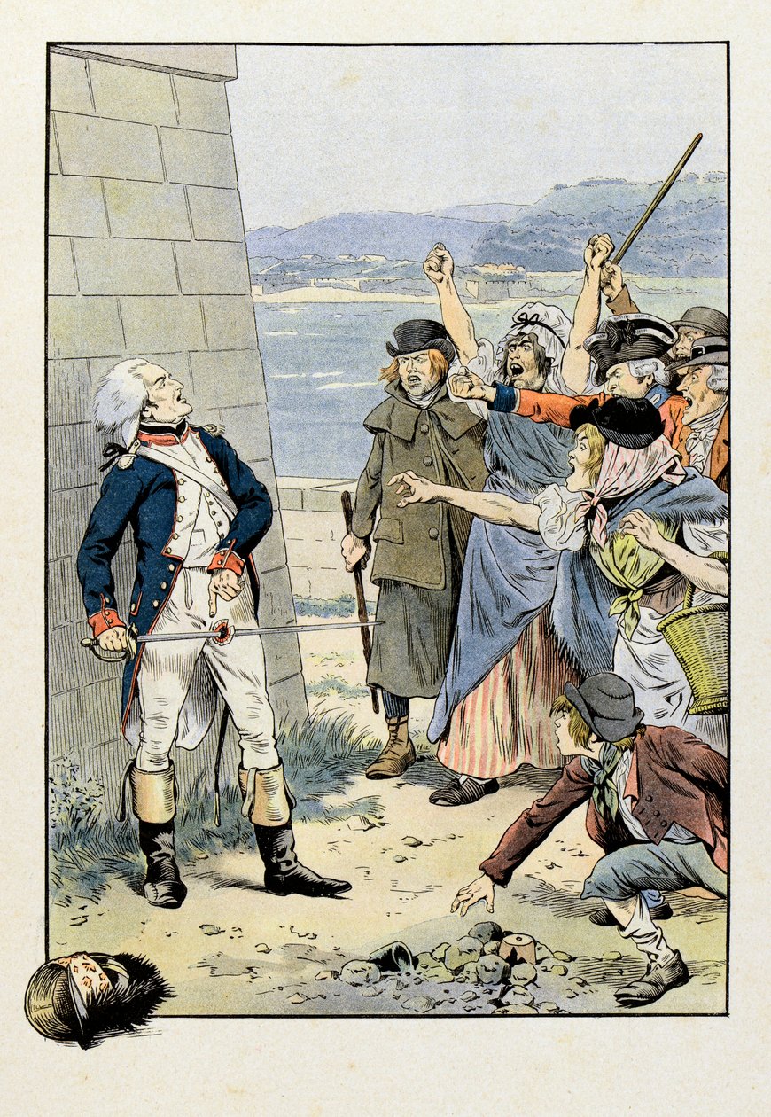 I fangenskap til Plymouth, Theophile Malo Corret de La Tour (eller Latour) d