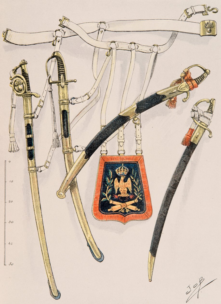 Jacques Marie Gaston Onfroy de Breville dit JOB (1858-1931) - Antrekk til franske tropper til enhver tid: Imperial Guard Second Empire, Private Collection av pseudonym for Onfray de Breville Jacques Job