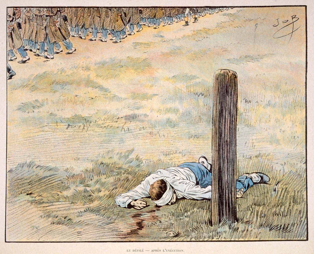 Den urene - etter henrettelsen av pseudonym for Onfray de Breville Jacques Job