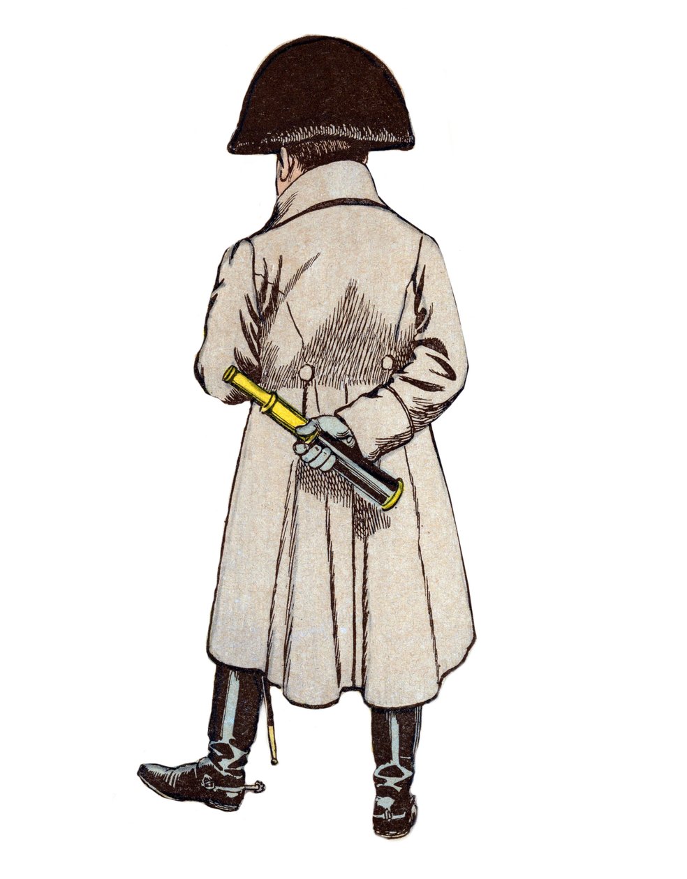 Portrett av Napoleon Bonaparte - litografi av Job (Jacques Onfroy de Breville) fra "" Le Grand Napoleon des Petites Enfants""" 1893 av pseudonym for Onfray de Breville Jacques Job