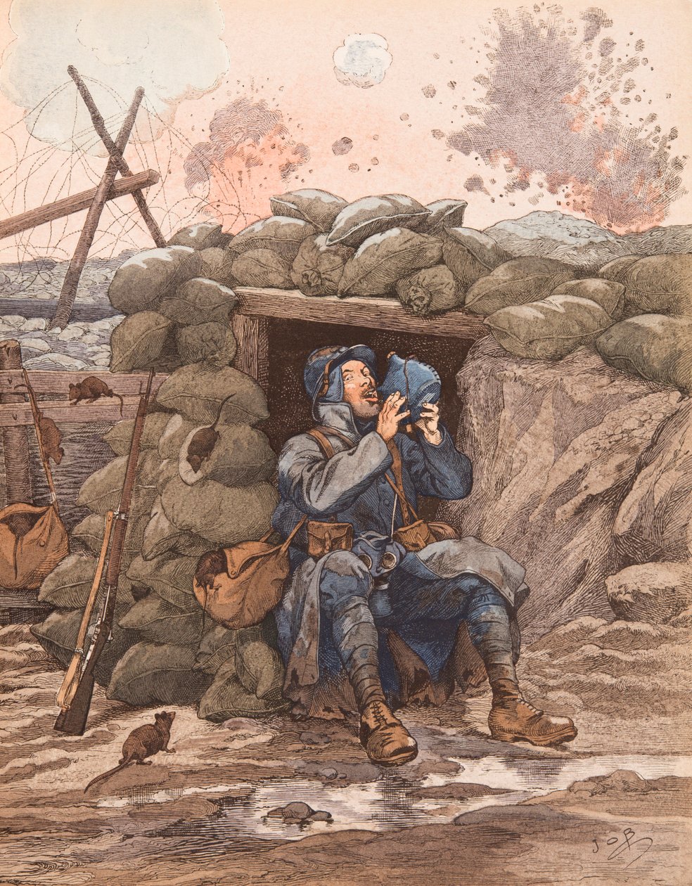Jacques Marie Gaston Onfroy de Breville aka JOBB av pseudonym for Onfray de Breville Job