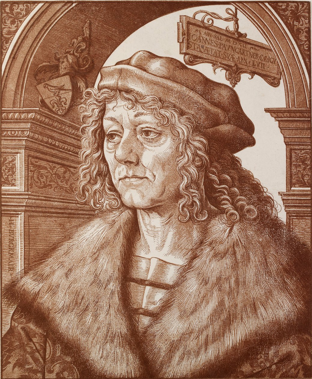 Portrett av Johannes Paumgartner, 1512 av the Elder Hans Burgkmair