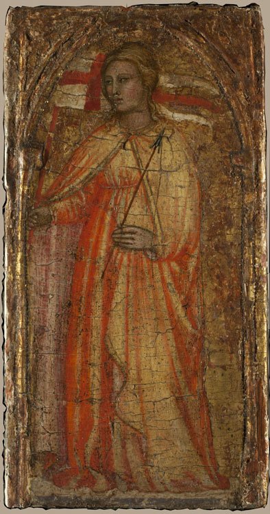 Saint Ursula av Bicci di Lorenzo