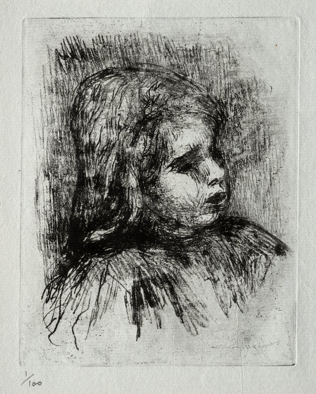 Claude Renoir, tre fjerdedeler til høyre av workshop of Peter Vischer