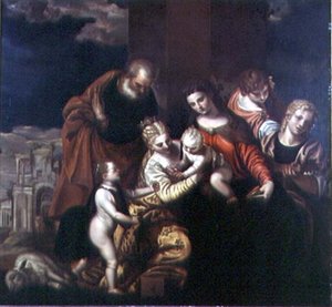 St. Catherines mystiske ekteskap av Veronese