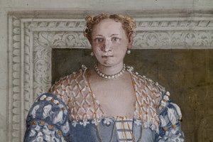 Donna Barbaro, Hall of Olympus, detalj av 2632651 av Veronese