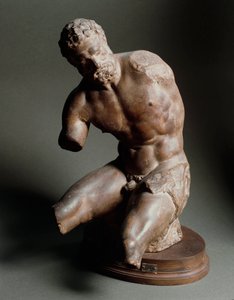 Mannlig torso. Skulptur av Giambologna