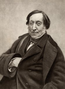 Gioachino (Antonio) Rossini (1792-1868) italienischer Komponist. Nach einem Foto von Nadar, Pseudonym von Gaspard-Felix Tournachon (1820-1910)