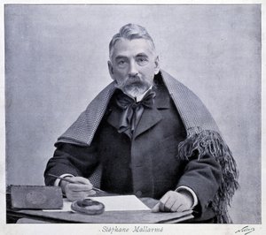 Mallarme (1842-1898) - fotografi av Nadar, Carnavalet. av Nadar