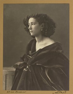 Portrett av Sarah Bernhardt i 1864 av Nadar av Nadar