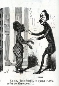 Når er Giacomo Meyerbeer afrikansk? av Nadar