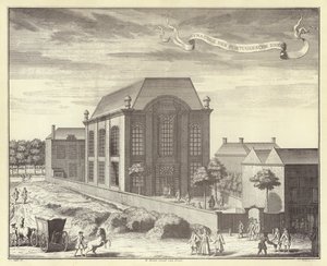 Den portugisiske synagogen, Amsterdam (gravering)